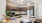 a kitchen with a marble countertop