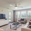living room with easy to access spaces and ample lighting